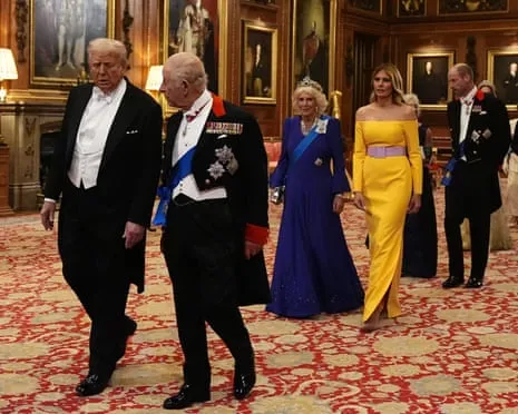 Royals Roll Out Red Carpet Amid Demonstrations; Kimmel Taken Off Air Due To Charlie Kirk Remarks